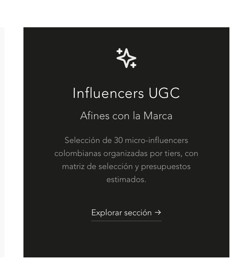Influencers UGC afines con la marca